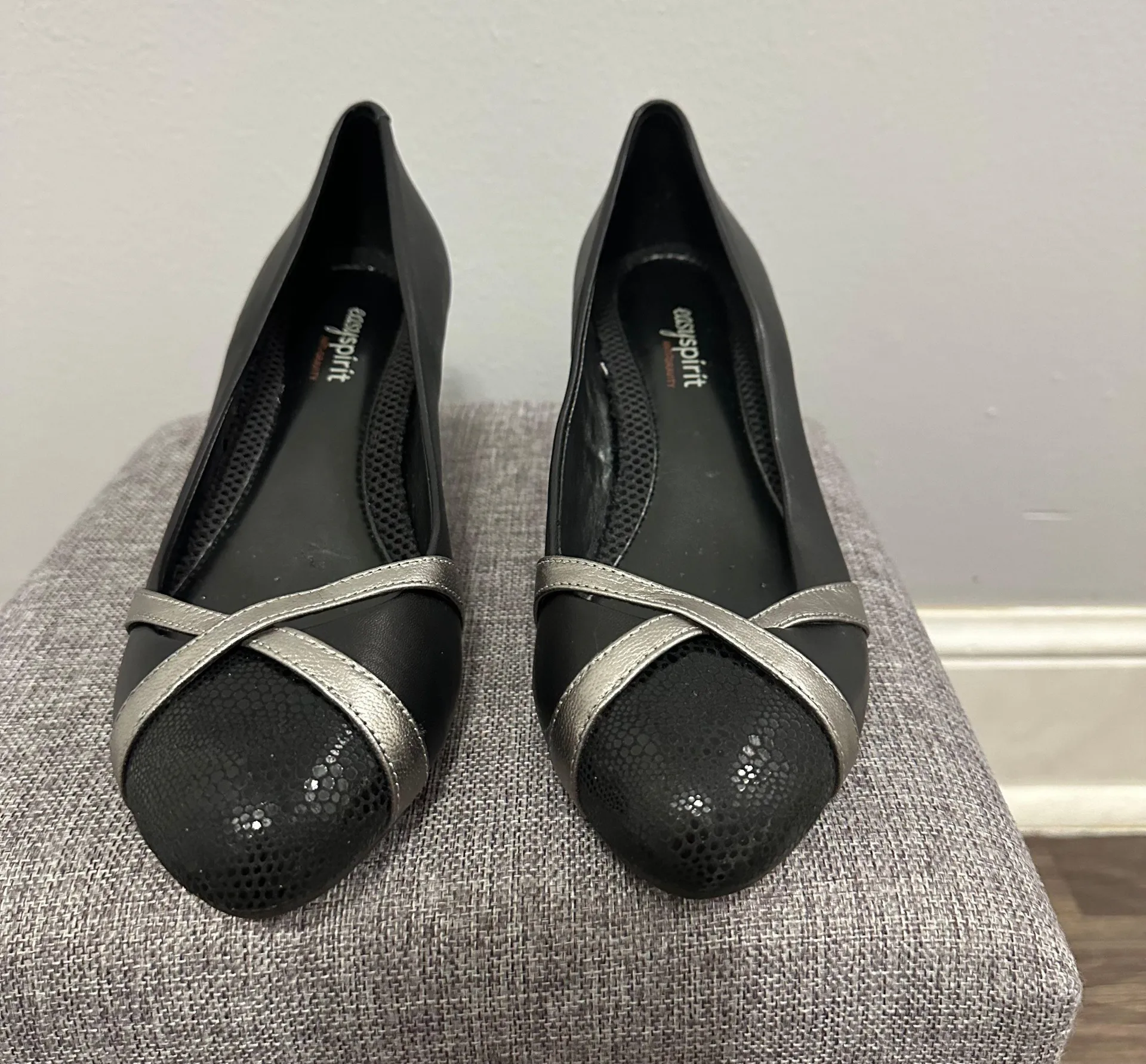 Wide Womens Nerissa Closed Toe Classic Pumps Black Size 8.5 Wide - Image 5