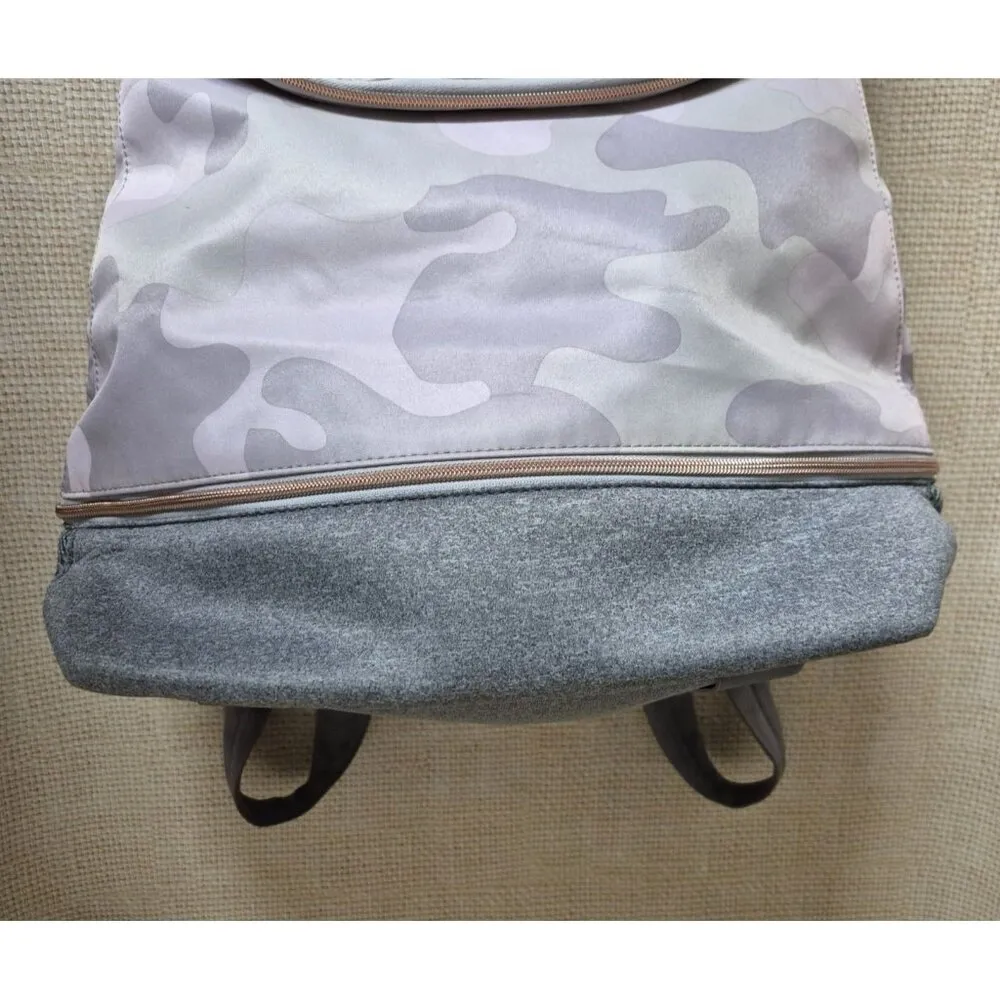 STELLA & DOT Blush Camo Camouflage “Crush It” Backpack Clean 2 Compartment - Image 5