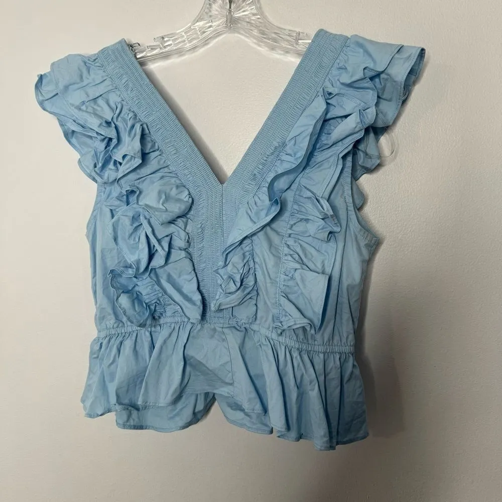 Pants Store smocked top size medium Blue - Image 6