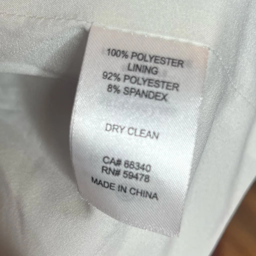 House of Harlow 1960 NEW Old Money Button Front Tailored Vest Top Size 10 Chic Gray - Image 6