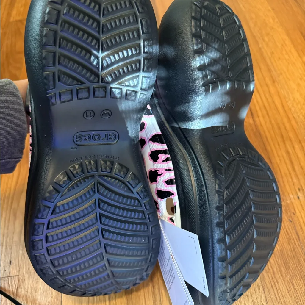 New NWT Crocs Ron English Party Animal Cruella Bae Platform Collaboration Clog - Image 8