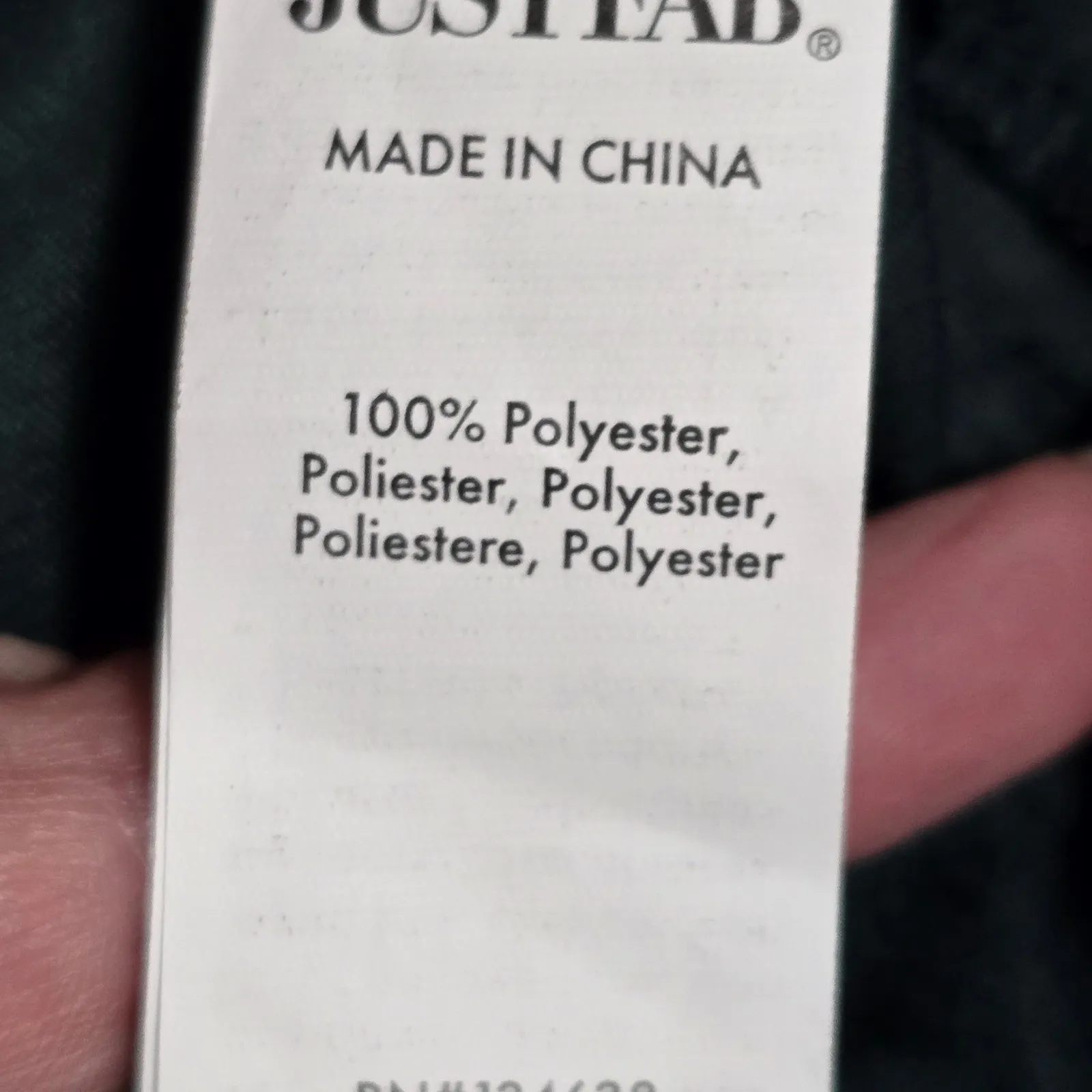 JUSTFAB Emerald Green Satin Wrap Tie Front Long Sleeve Blouse Top XL Holiday - Image 7