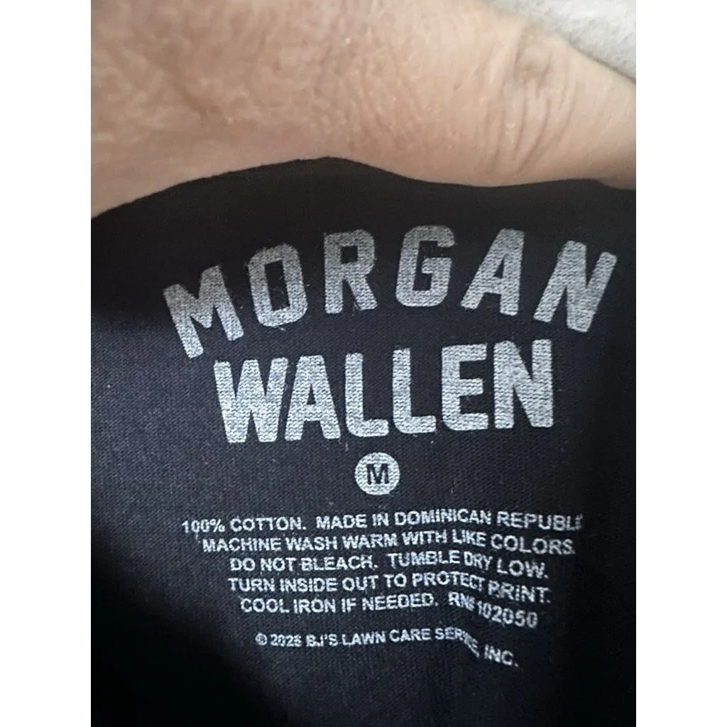 2025 Target Exclusive Morgan Wallen I’m The Problem Short Sleeve Tee Size Medium Black - Image 2