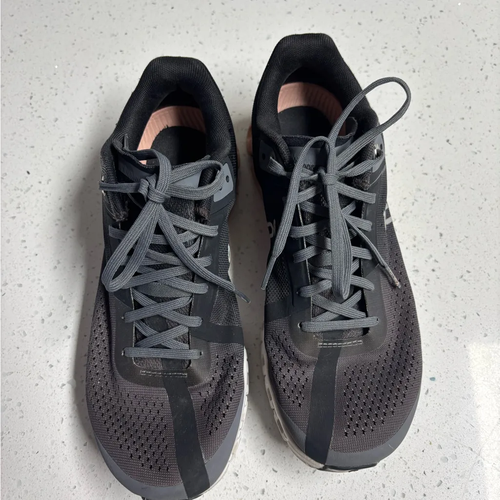 On Running cloud flow size 7 women’s peach grey Gray - Image 2