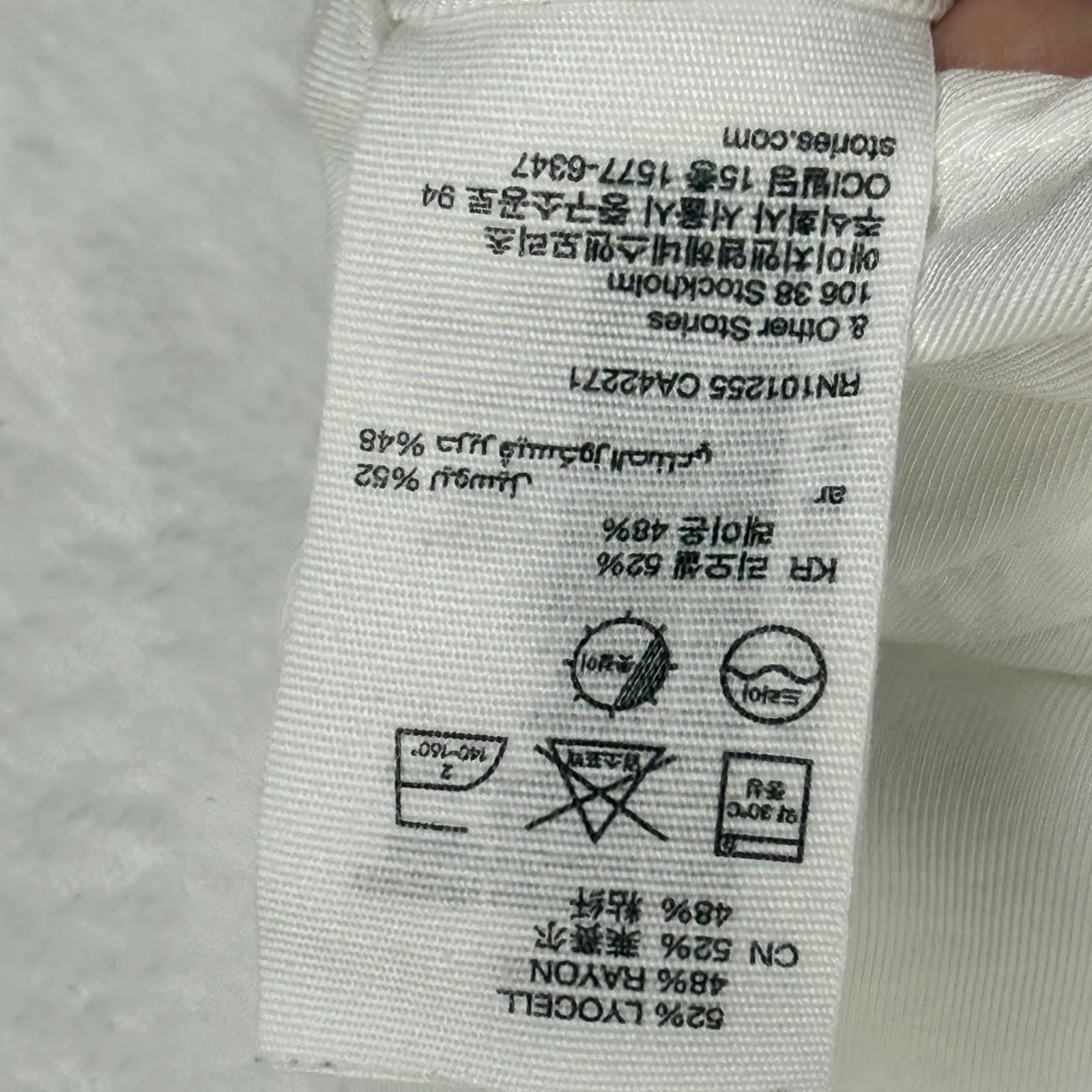 &‎ Other Stories Tie Front Button Up Shirt Top Blouse Los Angeles Atelier 8 READ - Image 13