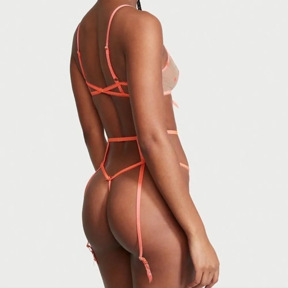 VERY SEXY Sweetheart Strappy Teddy Lingerie M NWT - Image 2