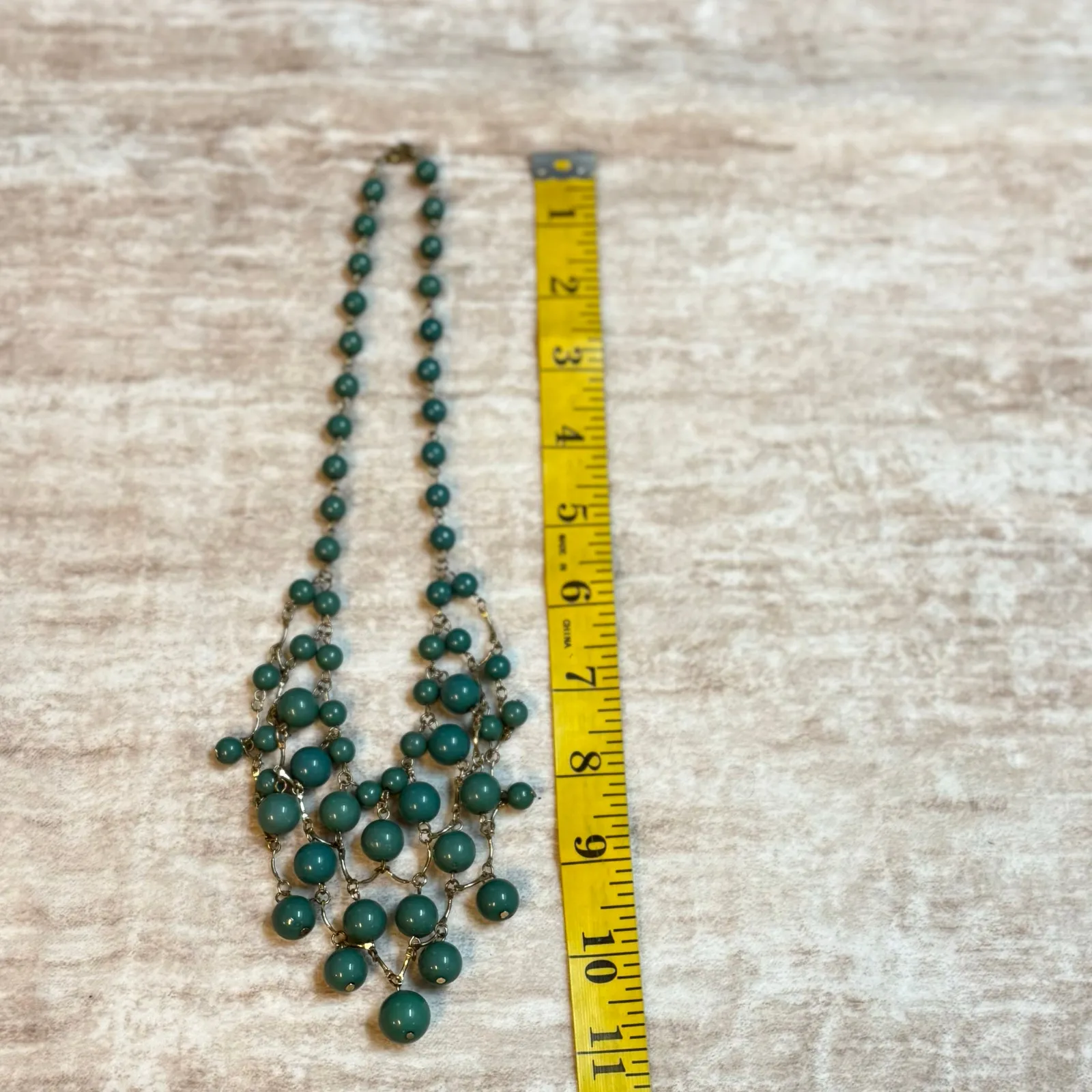 None Necklace Bundle Geometric Gem Statement Retro Millennial 2010 Chunky Fashion - Image 6