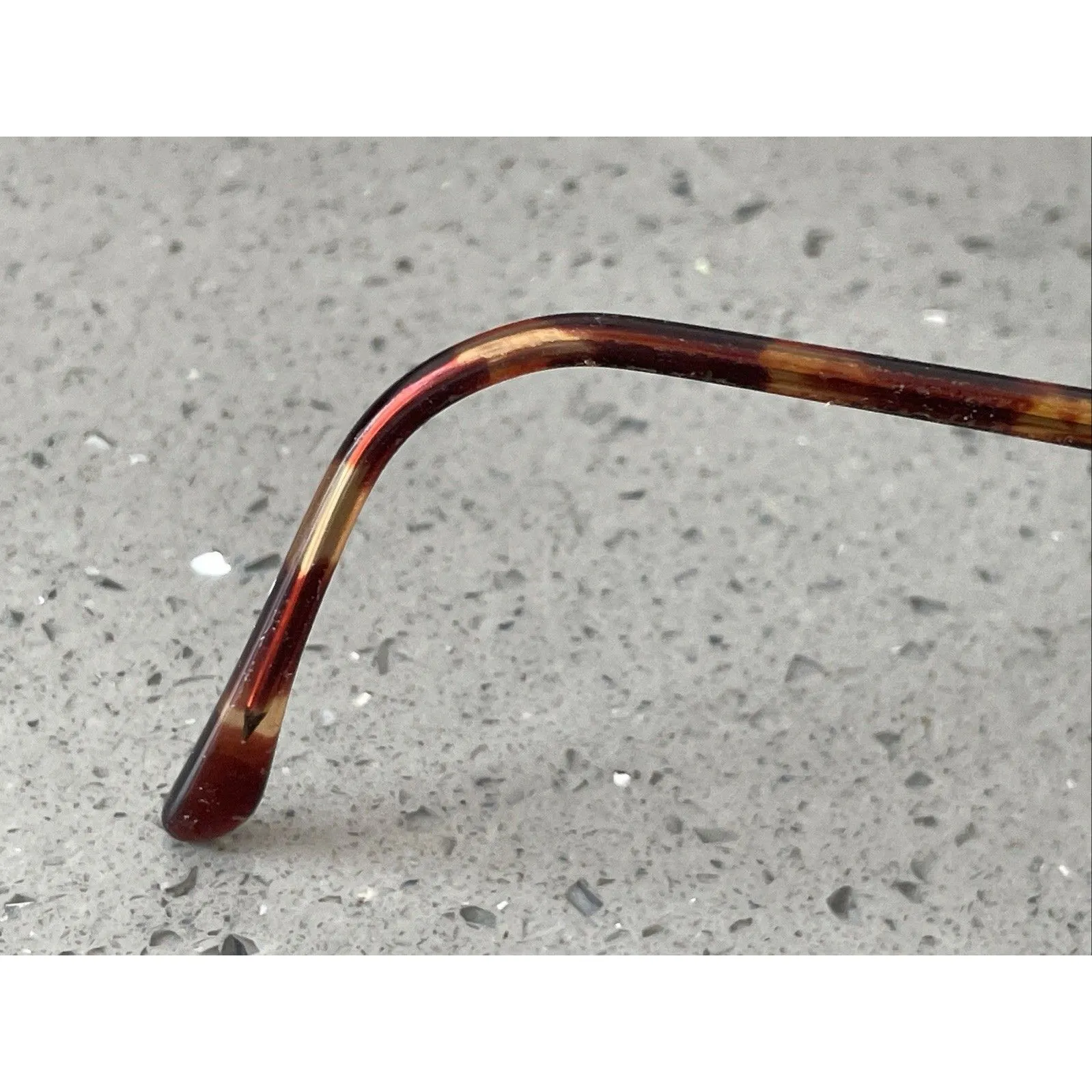 Vintage Retro Wilshire Designs Eyeglasses Frames Only WD 859 to 135 Tortoise - Image 9