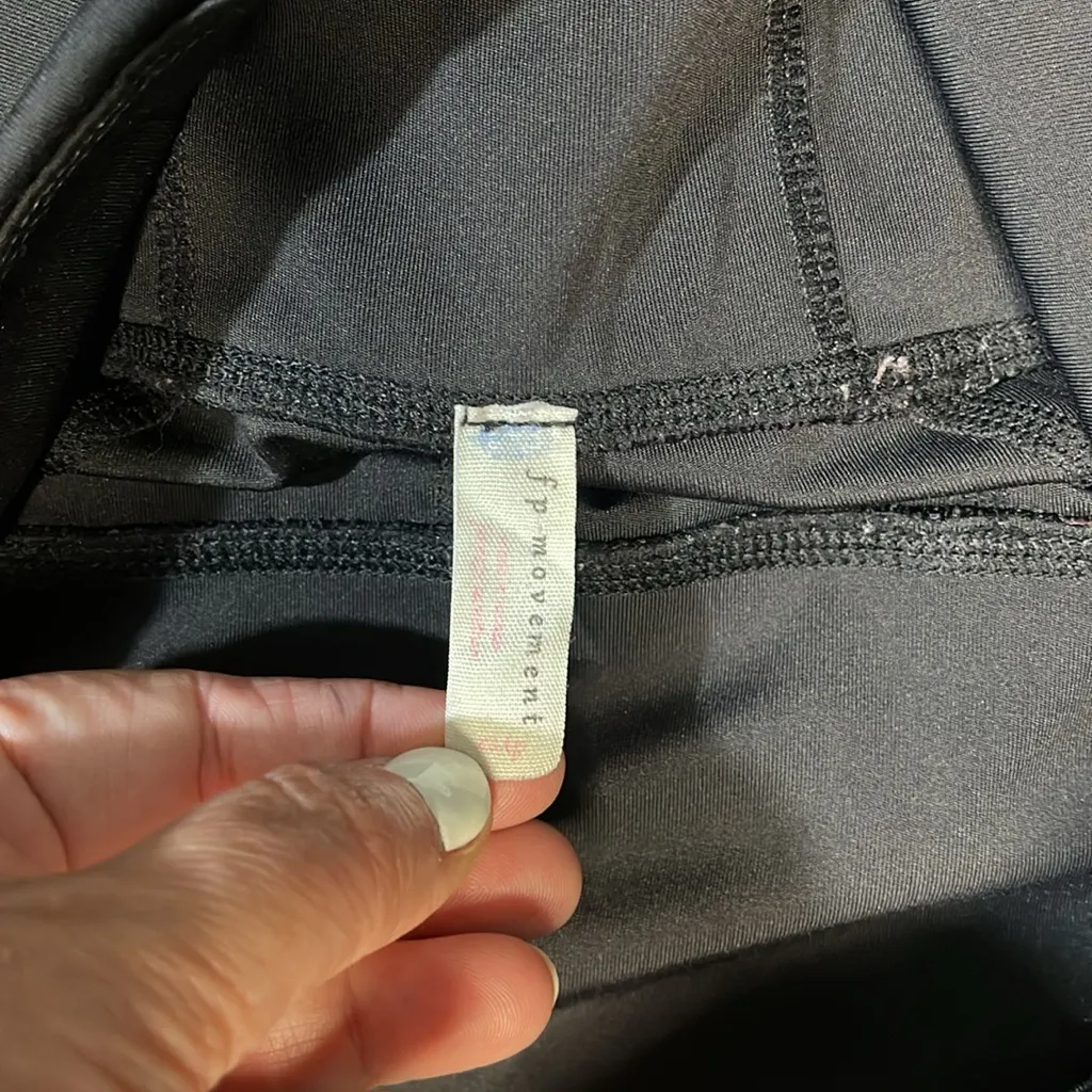 Free People‎ Women’s Out Of Your League Black Leggings Size XS - Image 4