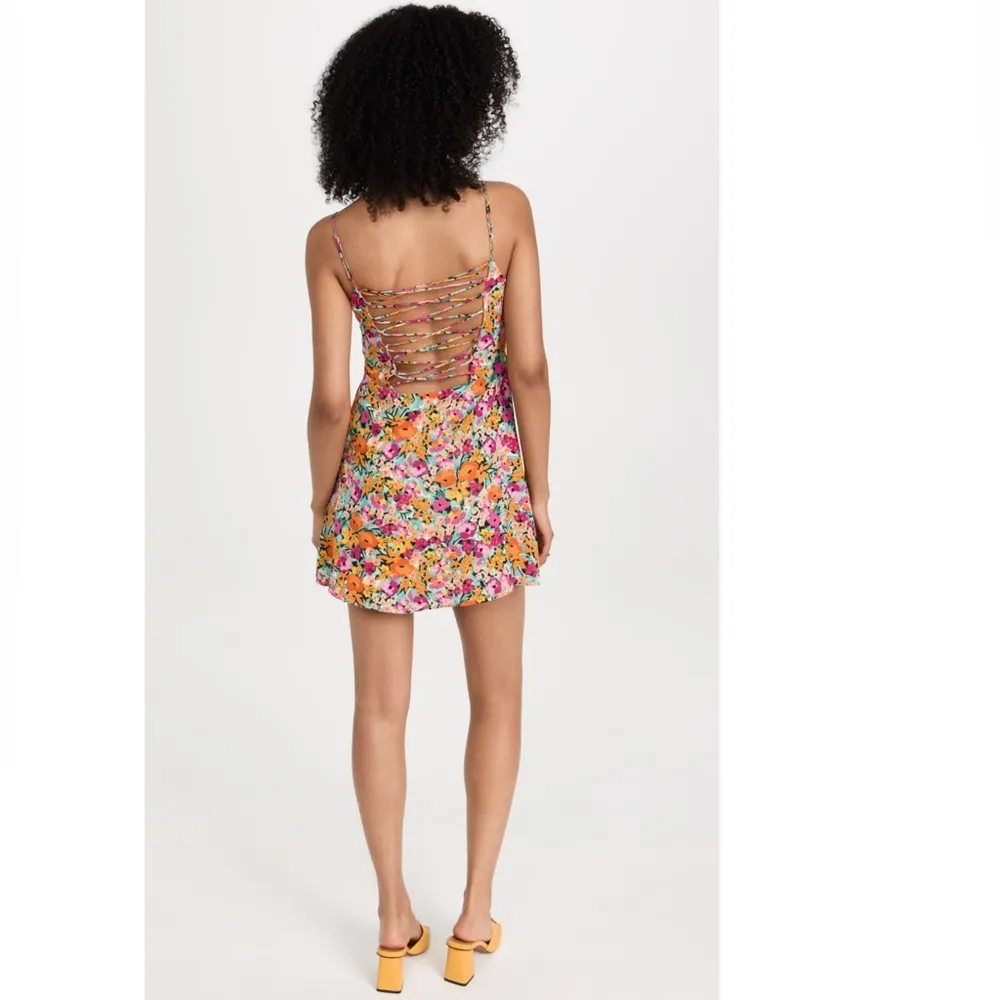 FOR LOVE & LEMONS Deena Floral Mini Dress - Image 3