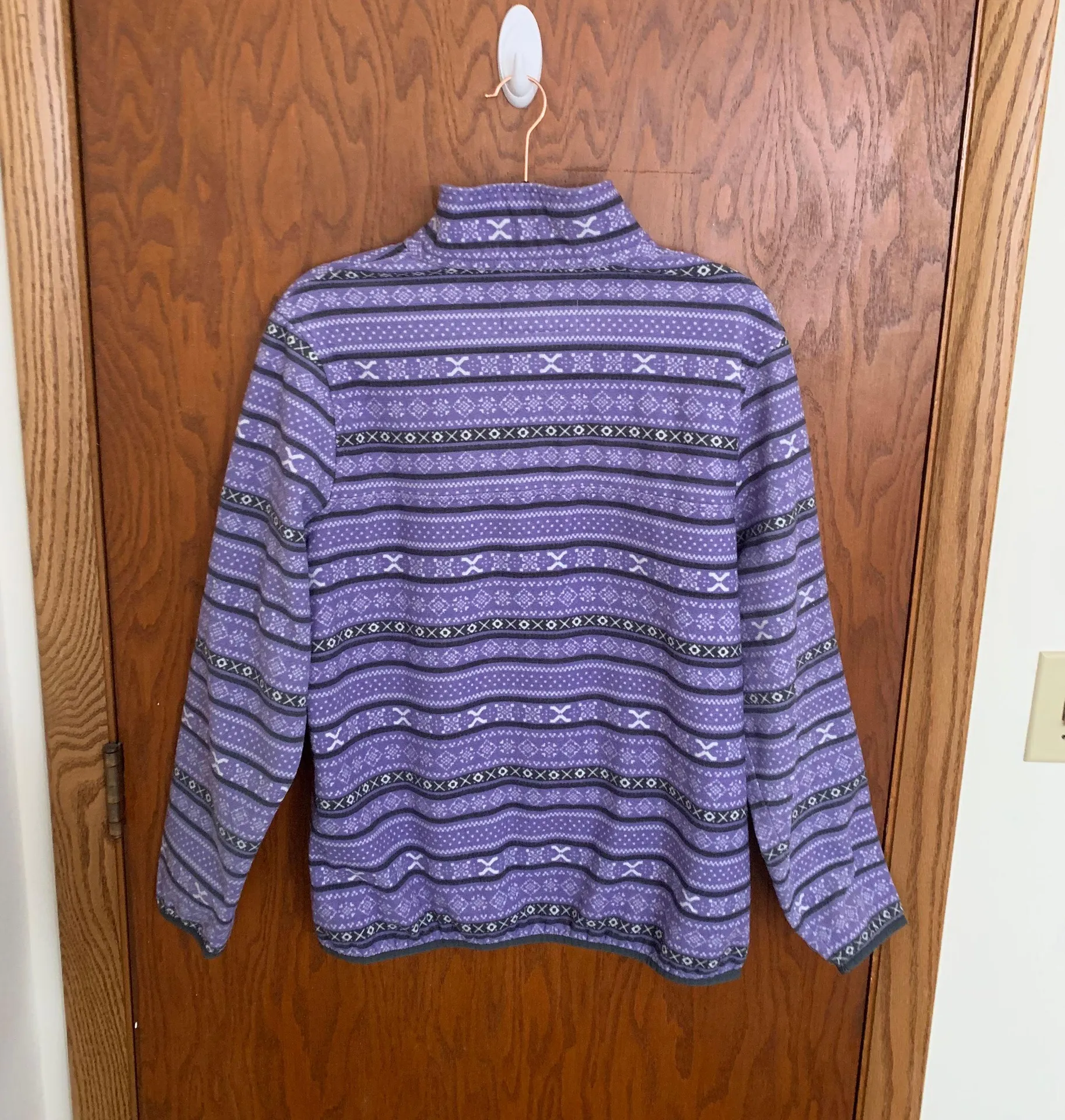Cabin Fair Isle Fleece Pullover - Image 2