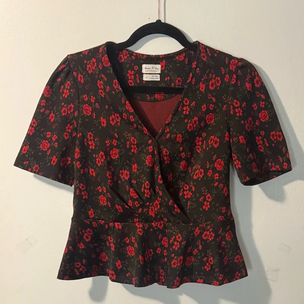 Meadow Rue by Anthropologie - Heartland Faux Wrap Size XS - Image 2