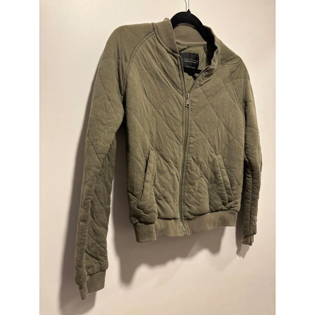 Sanctuary Women's Quilted Bomber Jacket XS - Image 2