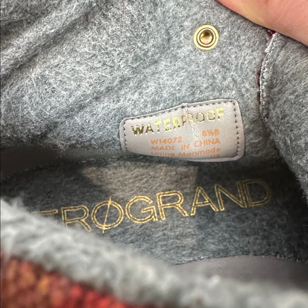 Cole Haan zero grand wool suede women’s hiking boots size 8.5 - Image 7