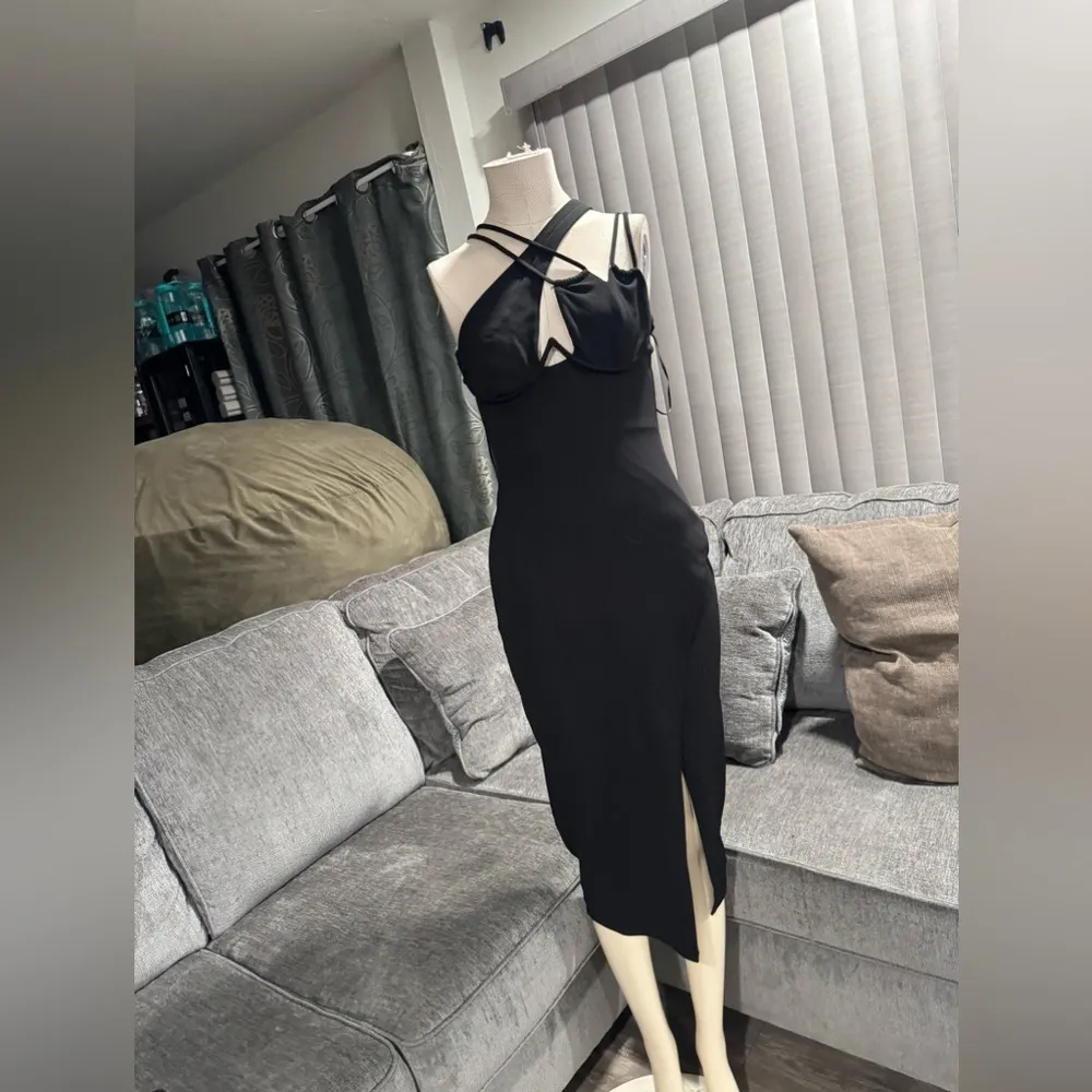 AMTIOUS🌸 multi lace super sexy dress ✨ Black - Image 3