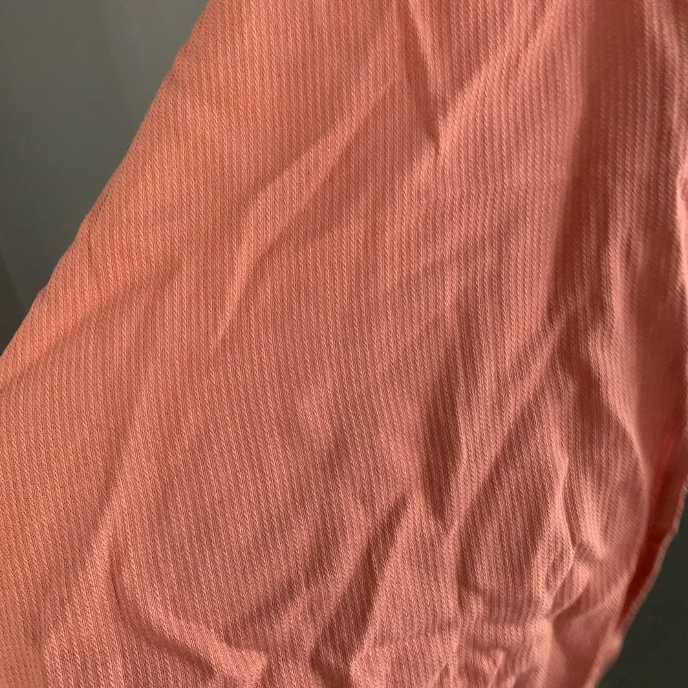 Trouve pink one shoulder tie sleeve slit top Size M - Image 12