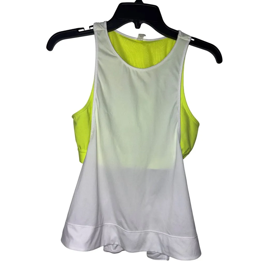 Free People Movement Rise to Run Cami in White Small New Womens Spandex Top - Image 5