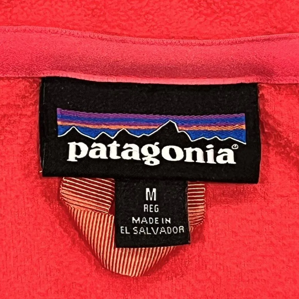 ★ Patagonia (Women’s) Pink Full-Zip Outdoor Fleece Jacket ★ - Image 4
