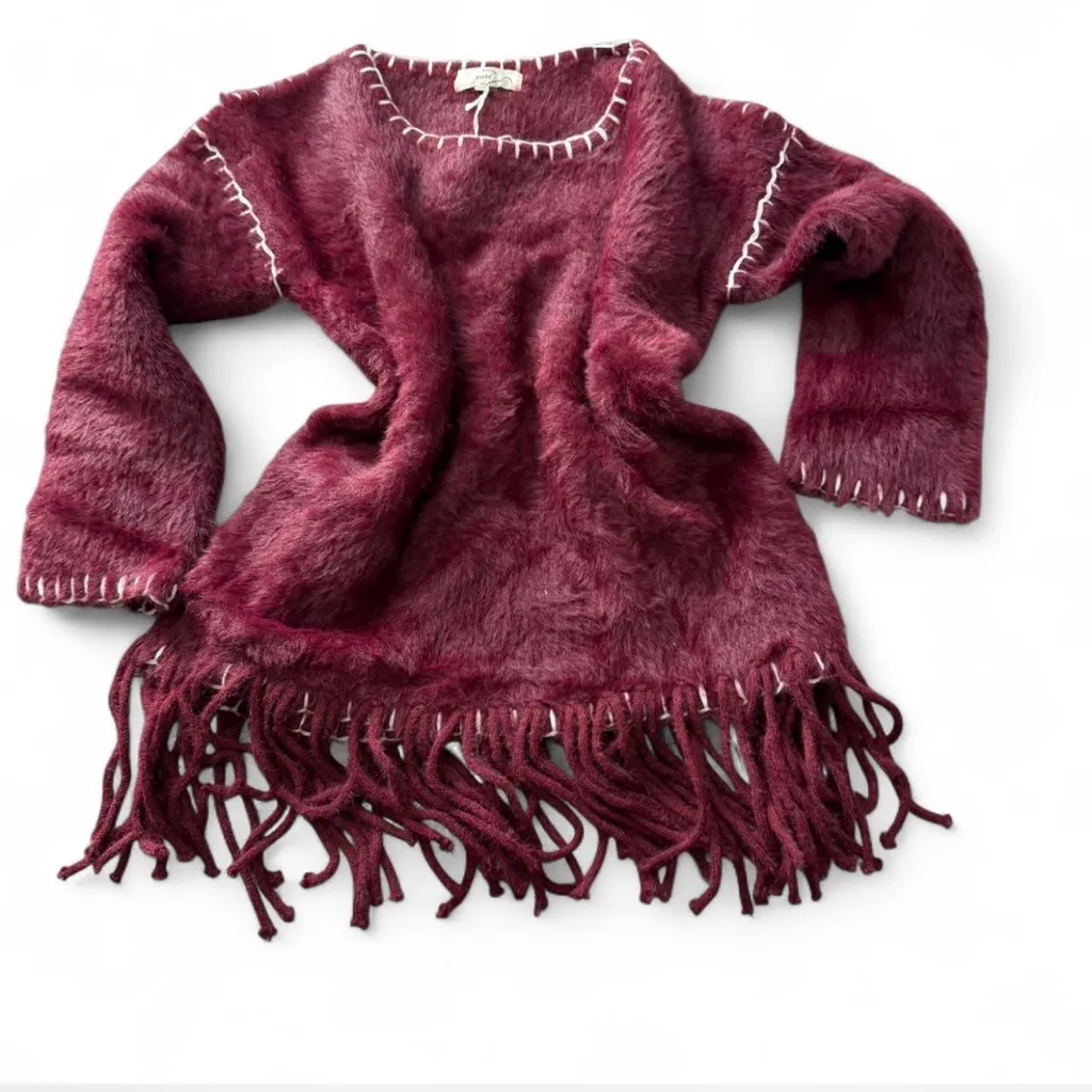 ‎Fuzzy Fringe Sweater - Image 3