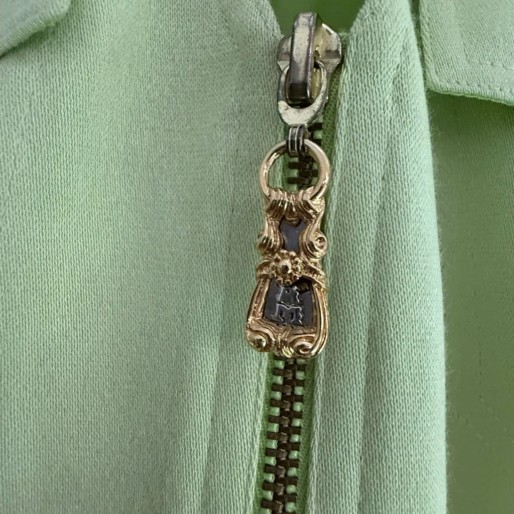 Vintage Alberto Makali zipper vest - Image 3