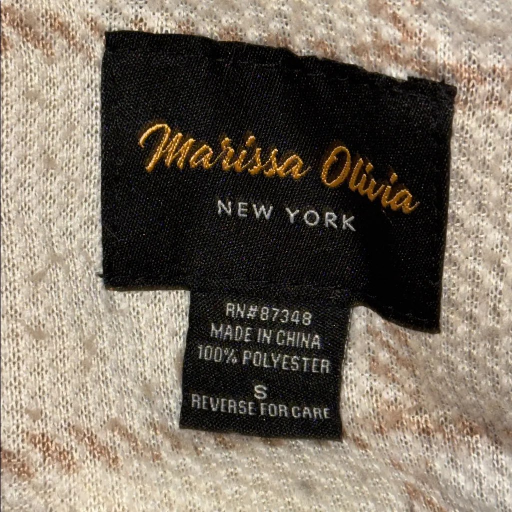 Marissa Olivia Plaid Sherpa Pullover Jacket w Pockets Women’s S Small Tan - Image 5