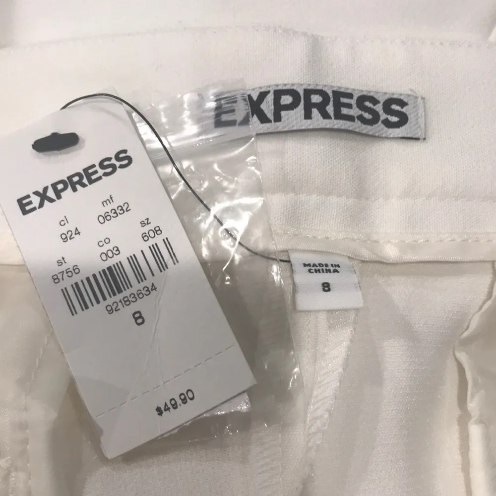 NWT Express Loose Fit Cropped Dress Pants - Image 3