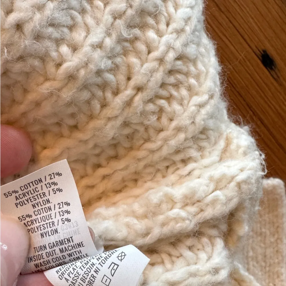 aerie Cream Sweater Size XXS - Image 5