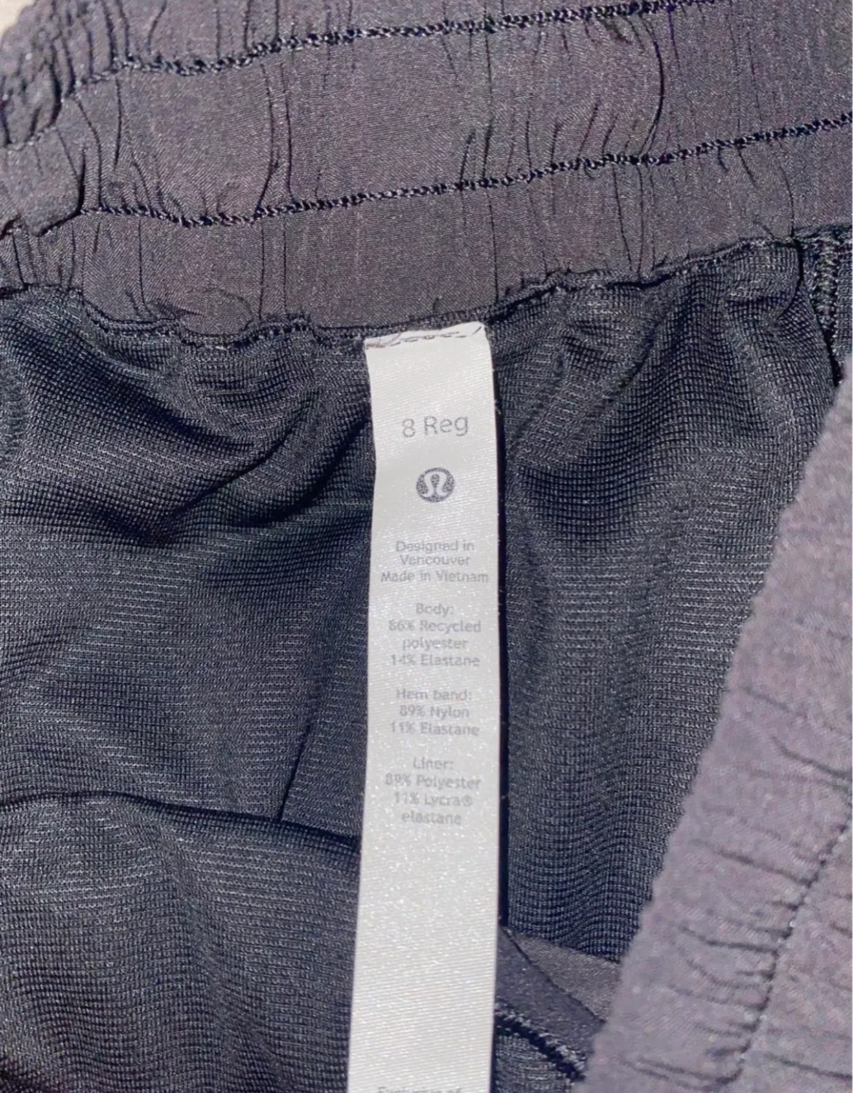 Lululemon Black Hotty Hot Short - Image 2