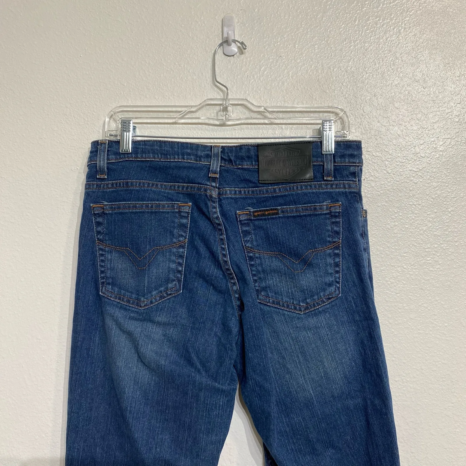 Harley Davidson Jeans Sz 8 Blue - Image 7