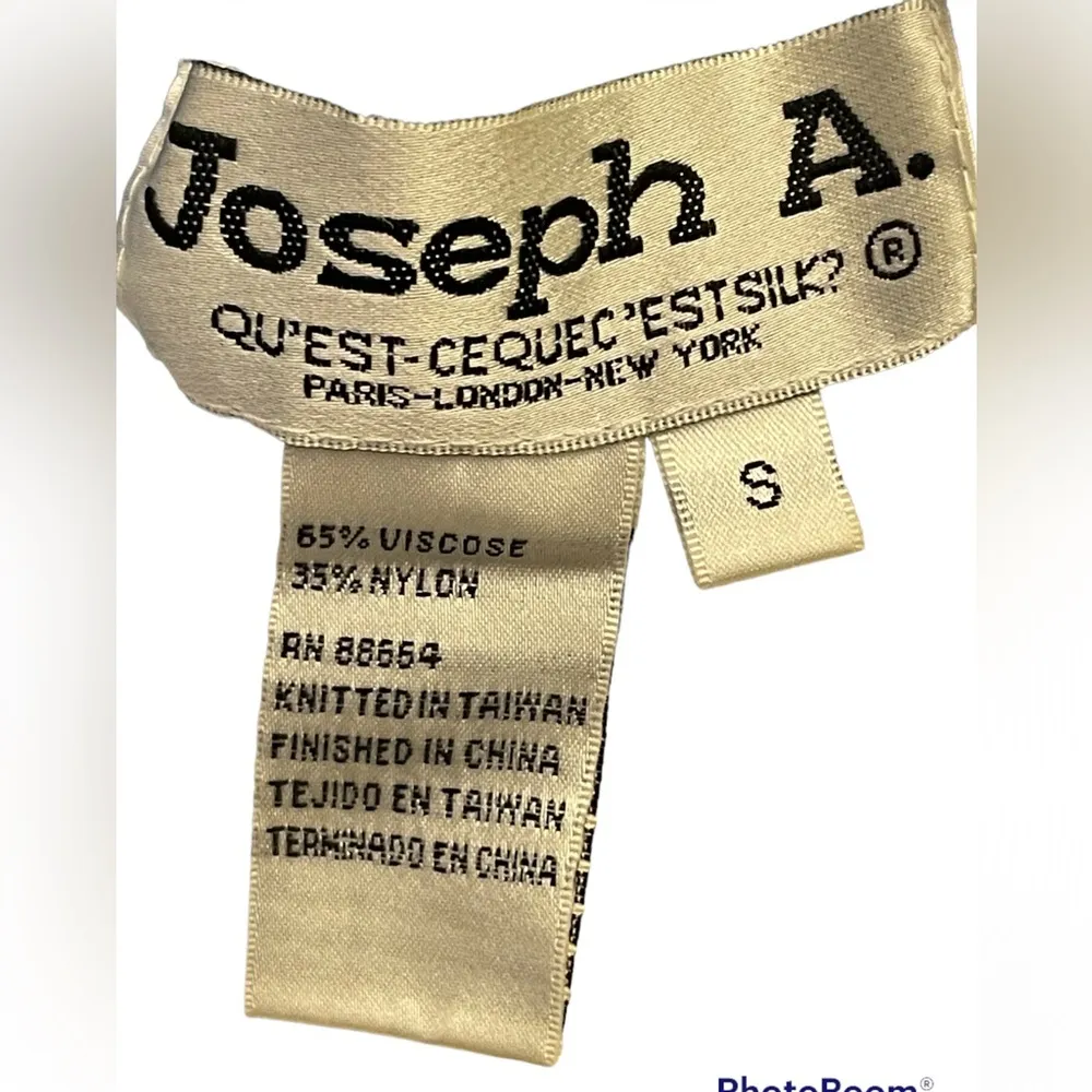 Joseph A. Periwinkle Blue Viscose Turtleneck - Image 3