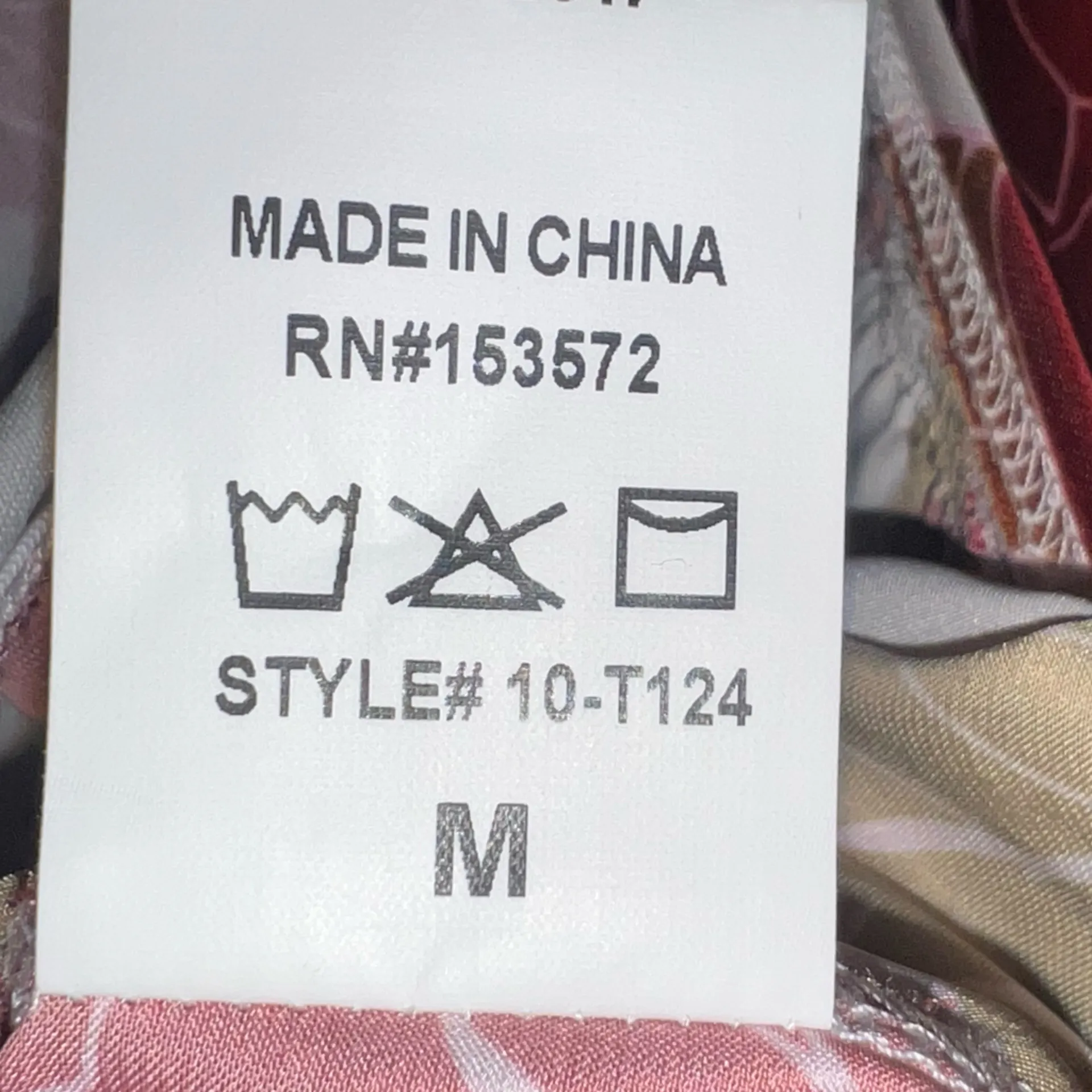 NWT Bohme Colorful Floral Print‎ Bodysuit Women’s Size M - Image 6