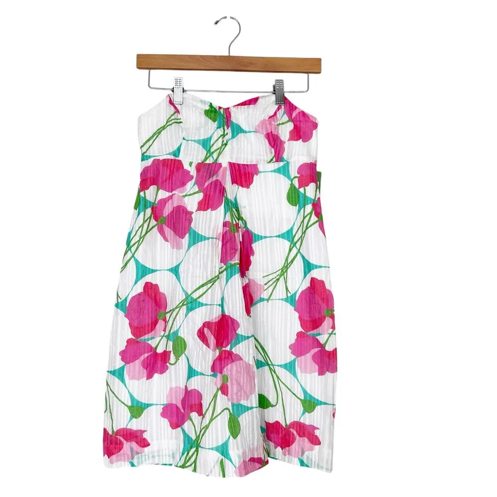 Lilly Pulitzer Had Me A Blast Betsey Strapless Dress Sz 0 - Image 6