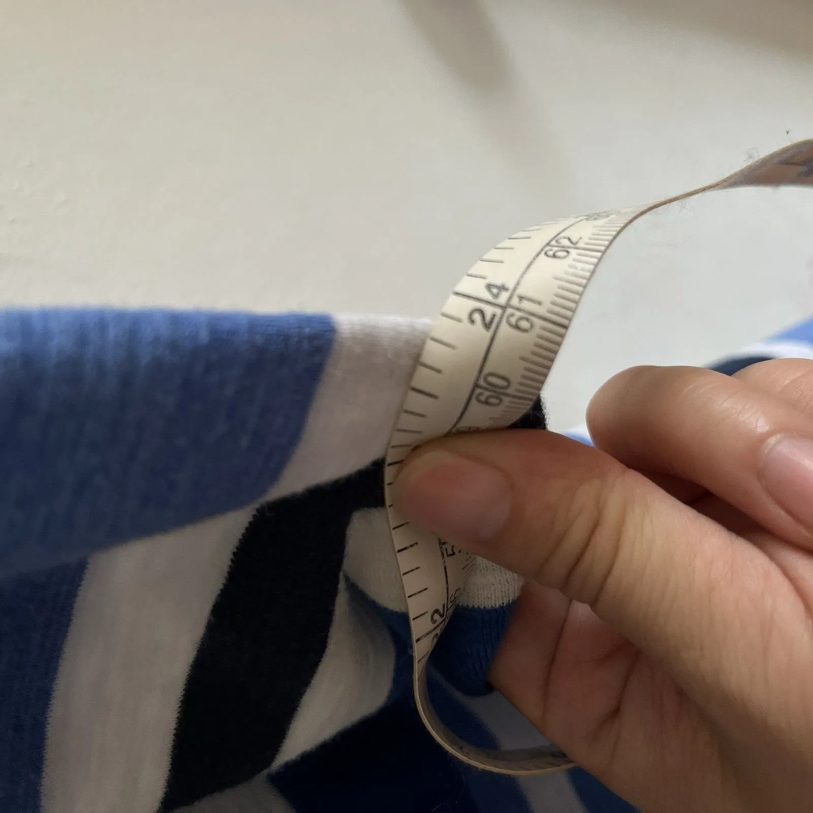 Tommy Bahama Tank Maxi Dress Sz M Womens Striped Stretch Casual Beach - Image 9