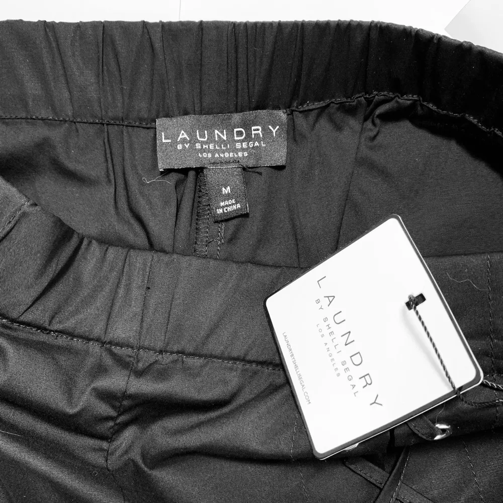 Laundry By Shelli High Rise Black Shorts Size M - Image 7