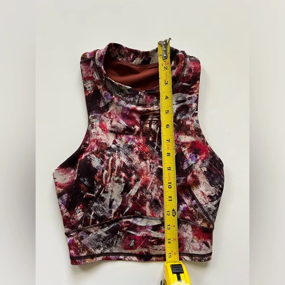 lululemon athletica Everlux & Mesh Cropped Tank -Size 2 - Image 5