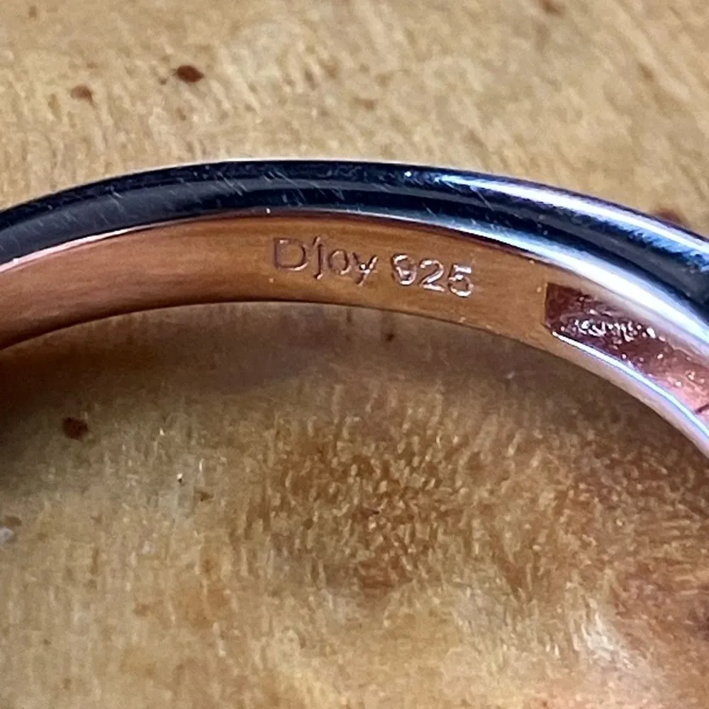 Natural Ember Garnet Chrome Diopside Sterling Silver Ring Size 7 Purple - Image 6