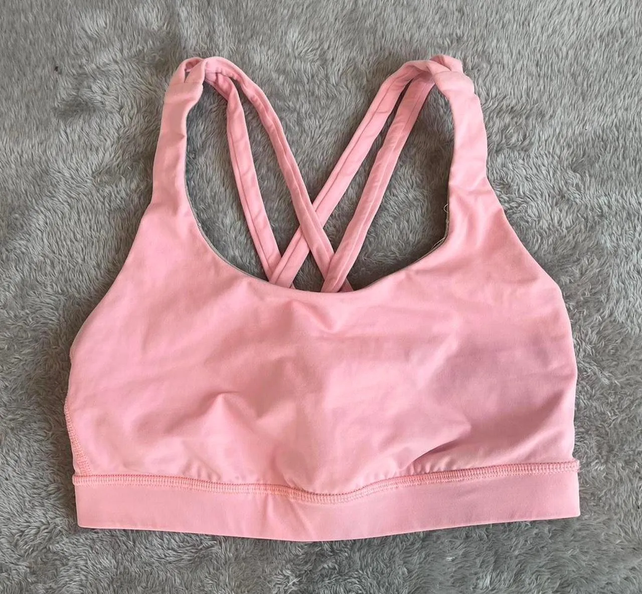 Pink Sports Bra - Image 2