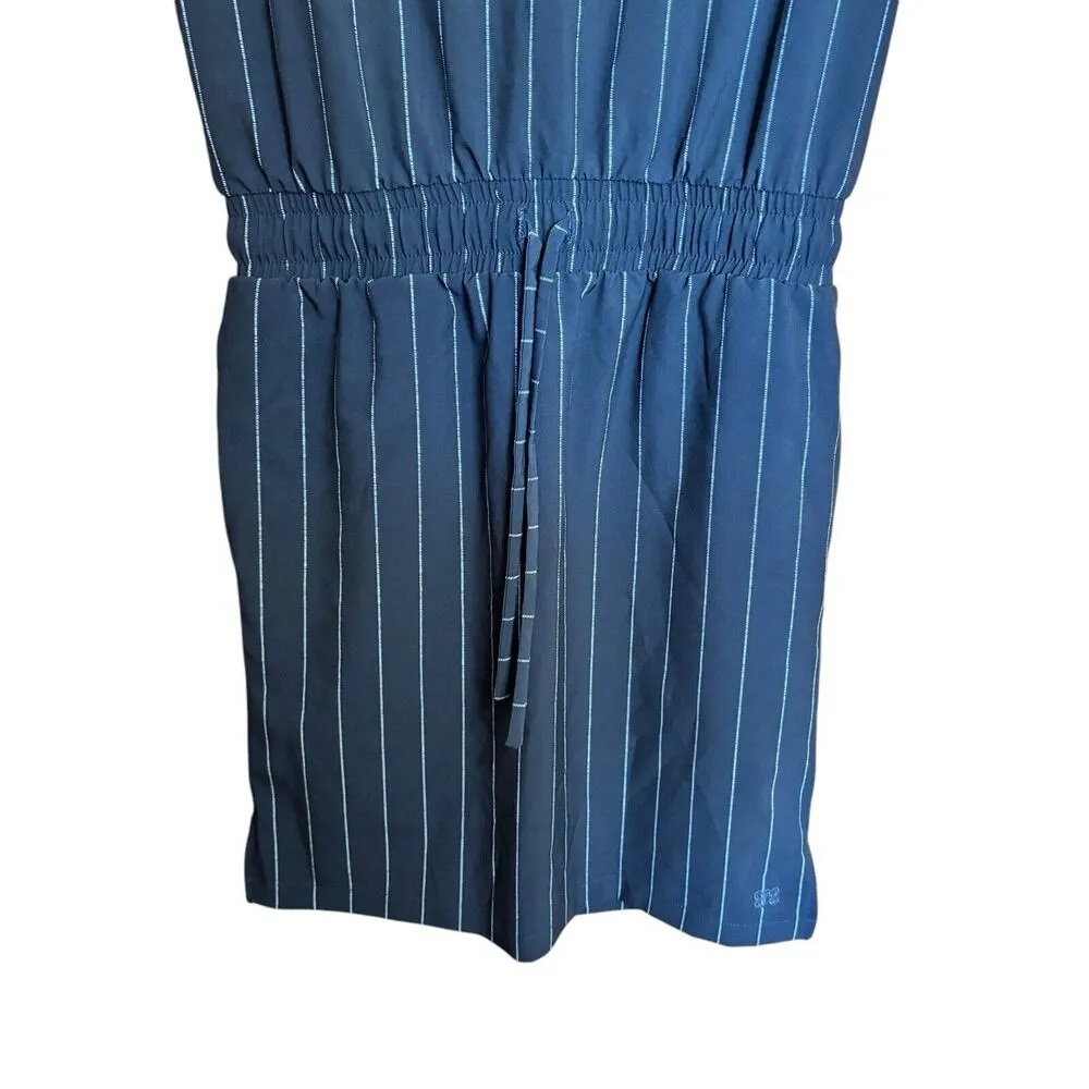 Albion Going Places Dress Womens XXS Multicolor Stripe Cinch Drawstring Waist - Image 4