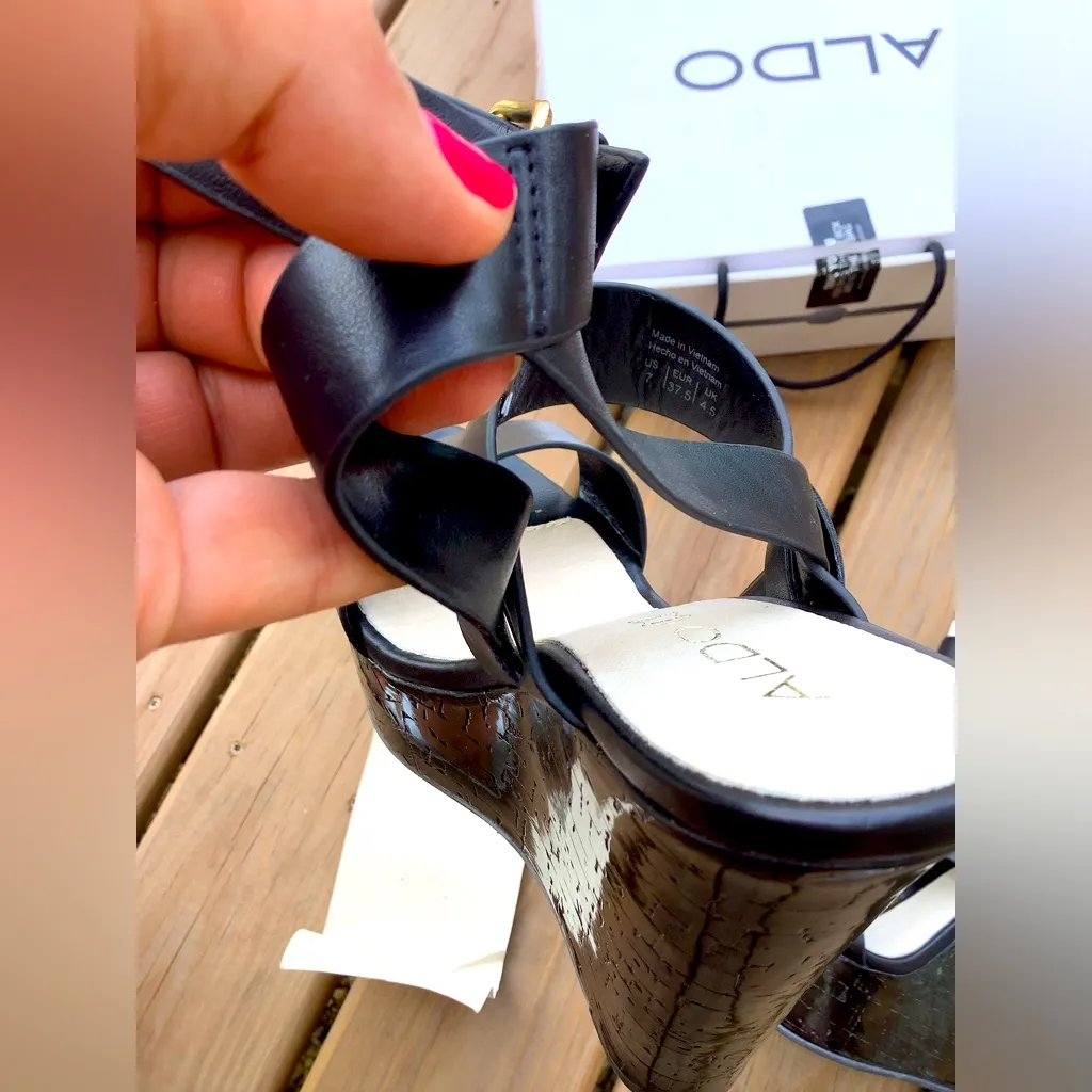 ALDO BIRWEN platform sandals 🔥🔥 - Image 4