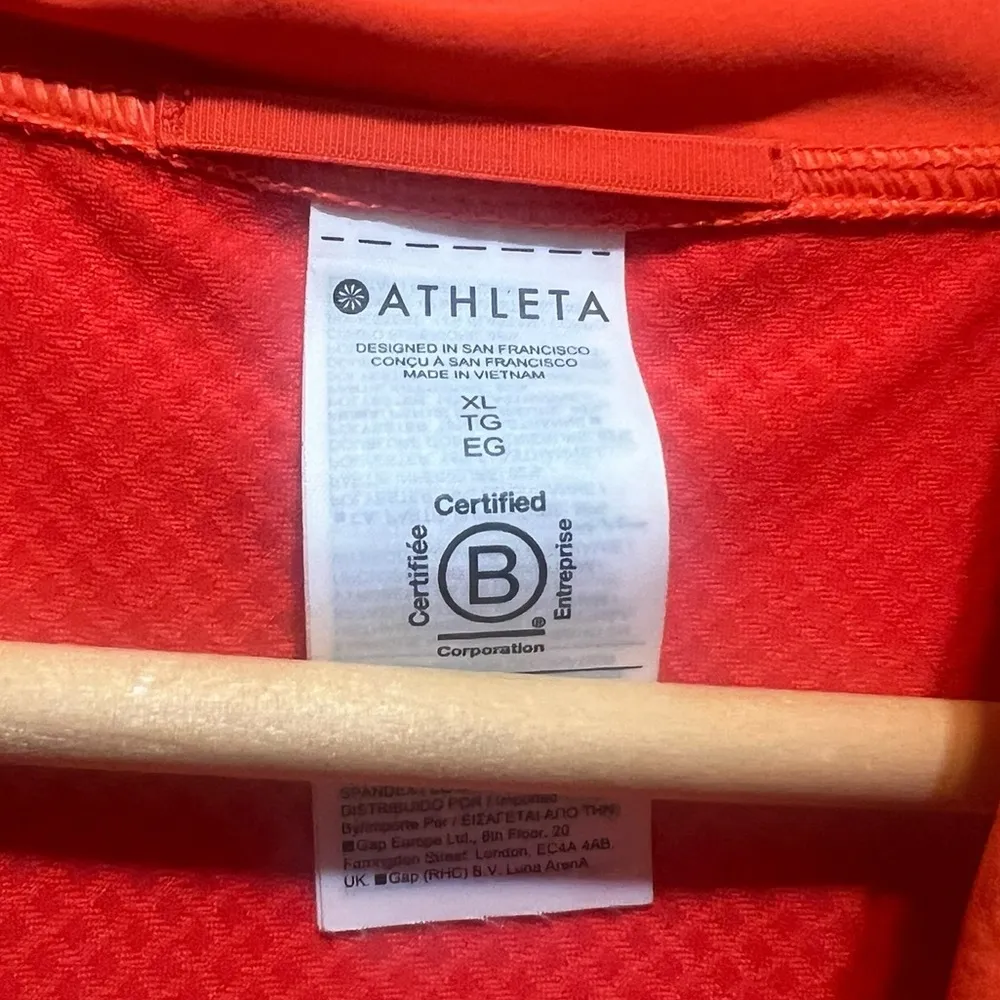 Athleta Venture Out Tank in Vermillion Size XL - Image 6