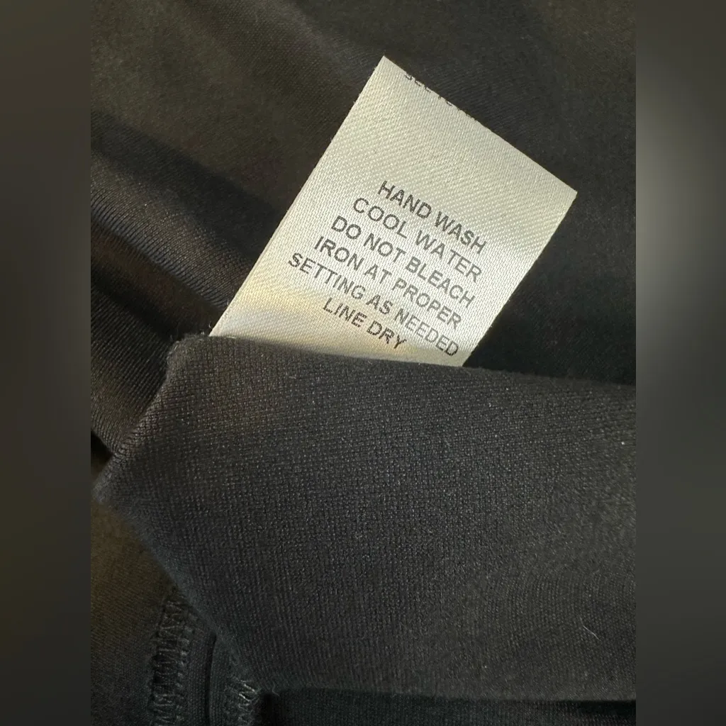 House Of Wallace LC Dress Black Green Zip Up Stretch Midi Size‎ XS NWT - Image 8