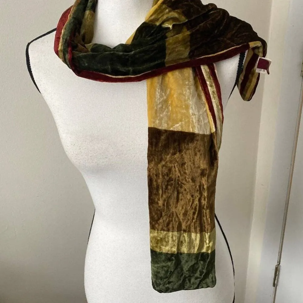 Altea Milano Velvet Reversible Scarf - Image 4