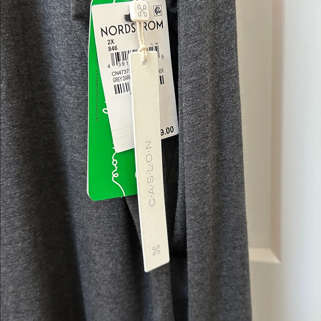 Caslon Elegant Black V-Neck Women's Top NWT Size 2X - Image 2