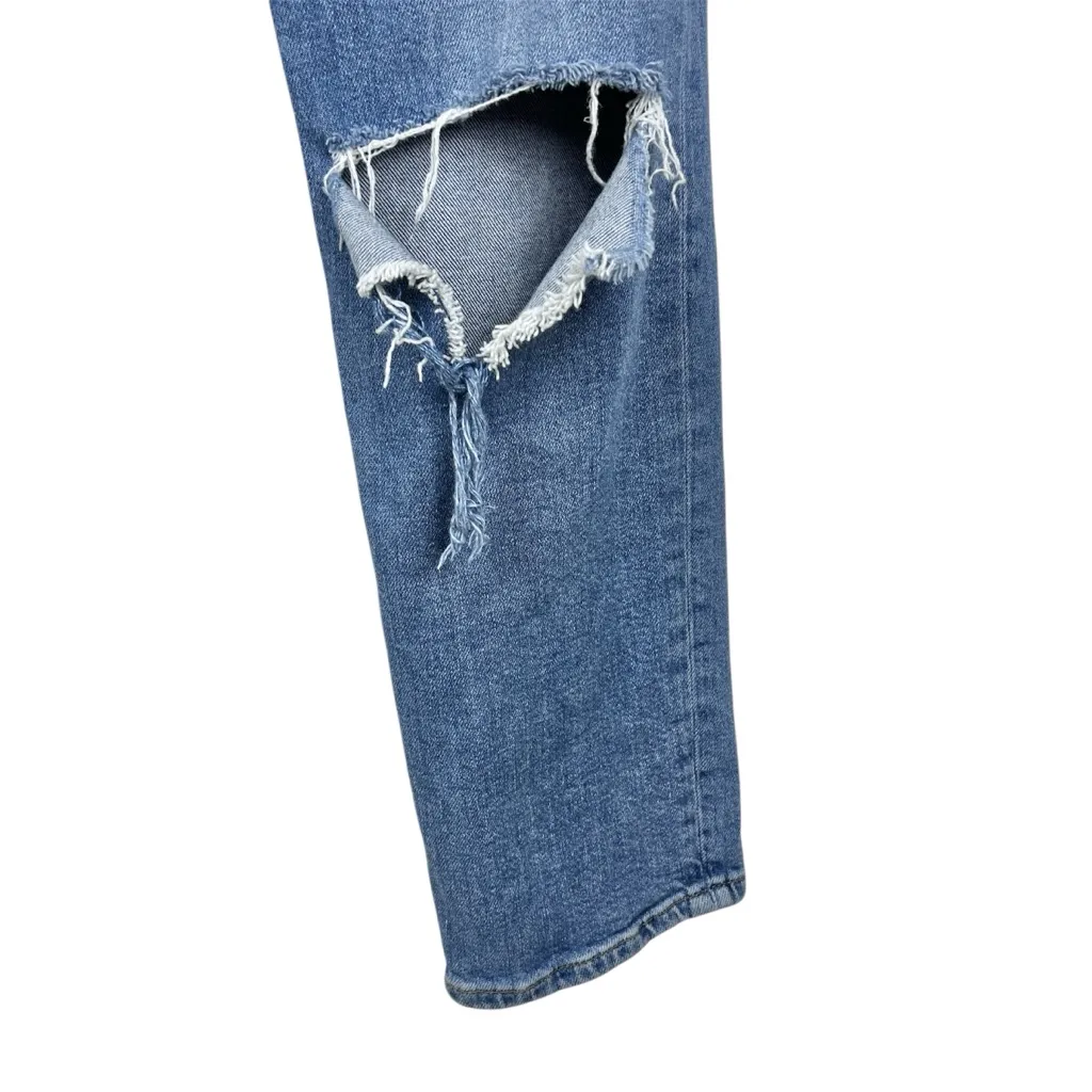 Re/Done Originals 70s Stovepipe Jeans 26 Rodeo Indigo with Hole - Image 3