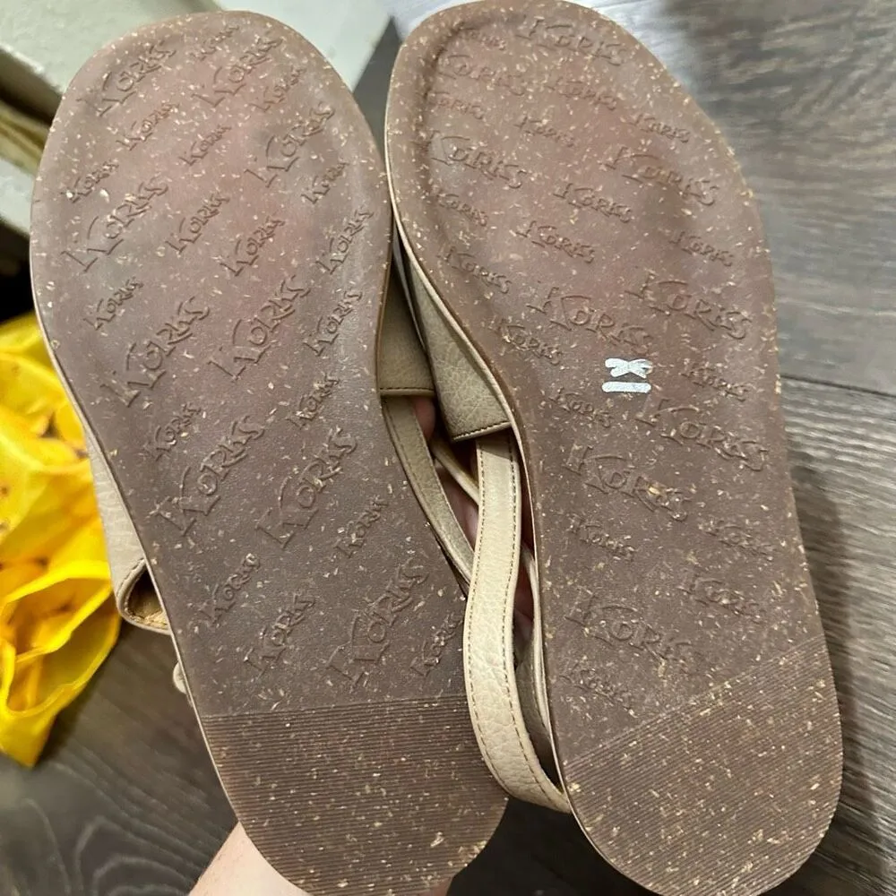 Kork’s Women’s 6M Tan Tate Sandals Size 6 - Image 3