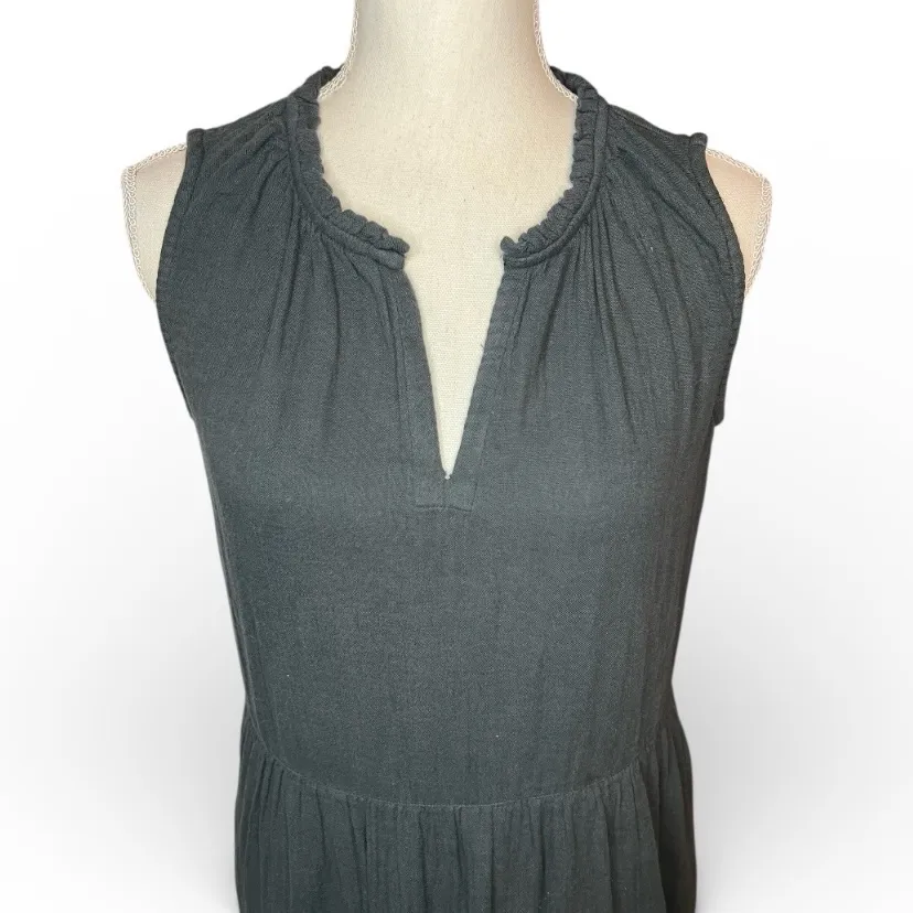 Pact Organic Cotton Women's Ruffled Maxi Dress minimalist scandi girl - Image 6