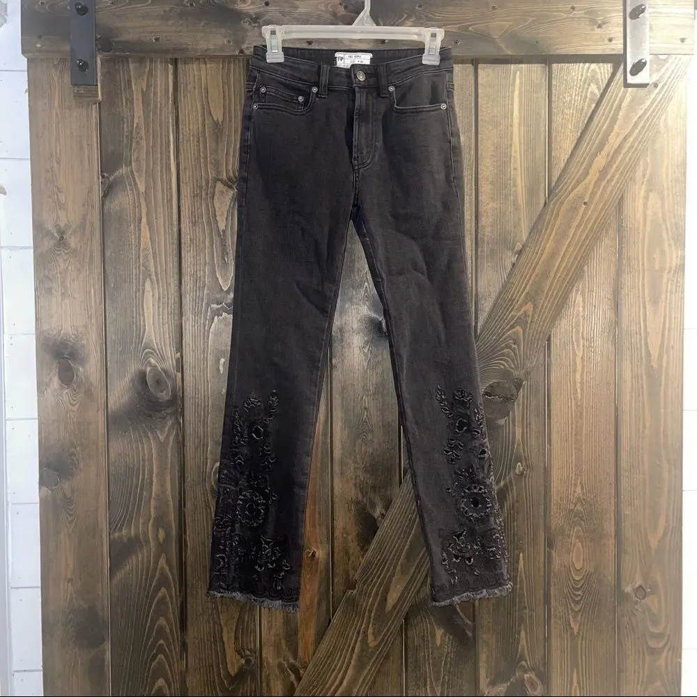 Free People Cutwork Jeans    - Image 2