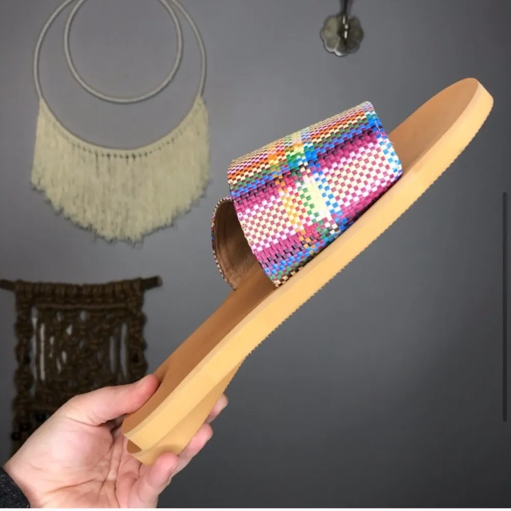 COPY - Madewell Maddie rainbow sandals 8.5 - Image 4