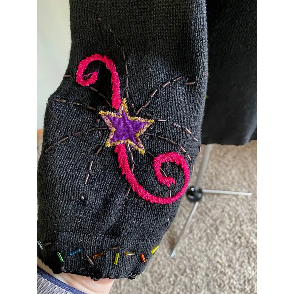 Y2K 2000 New year sweater Pink Size XL - Image 10