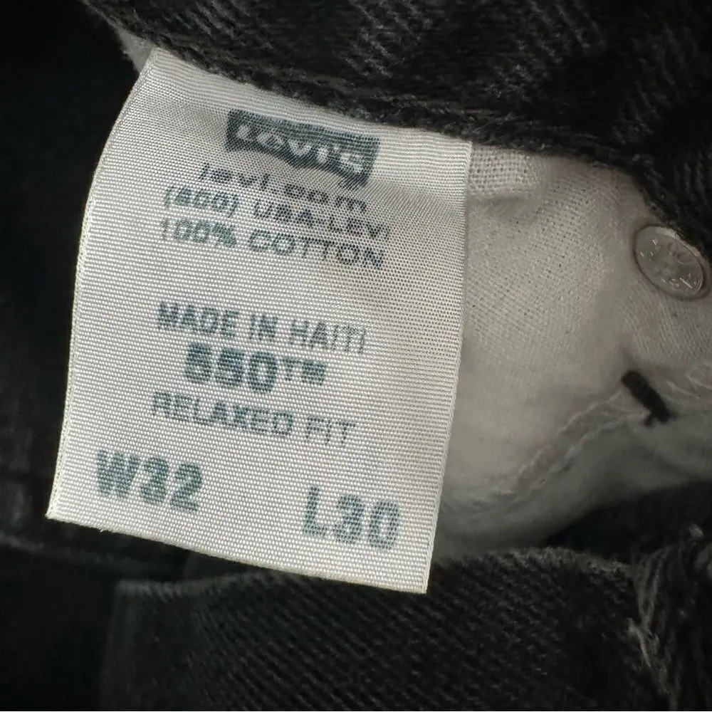 Vintage Levi’s black jeans - Image 6